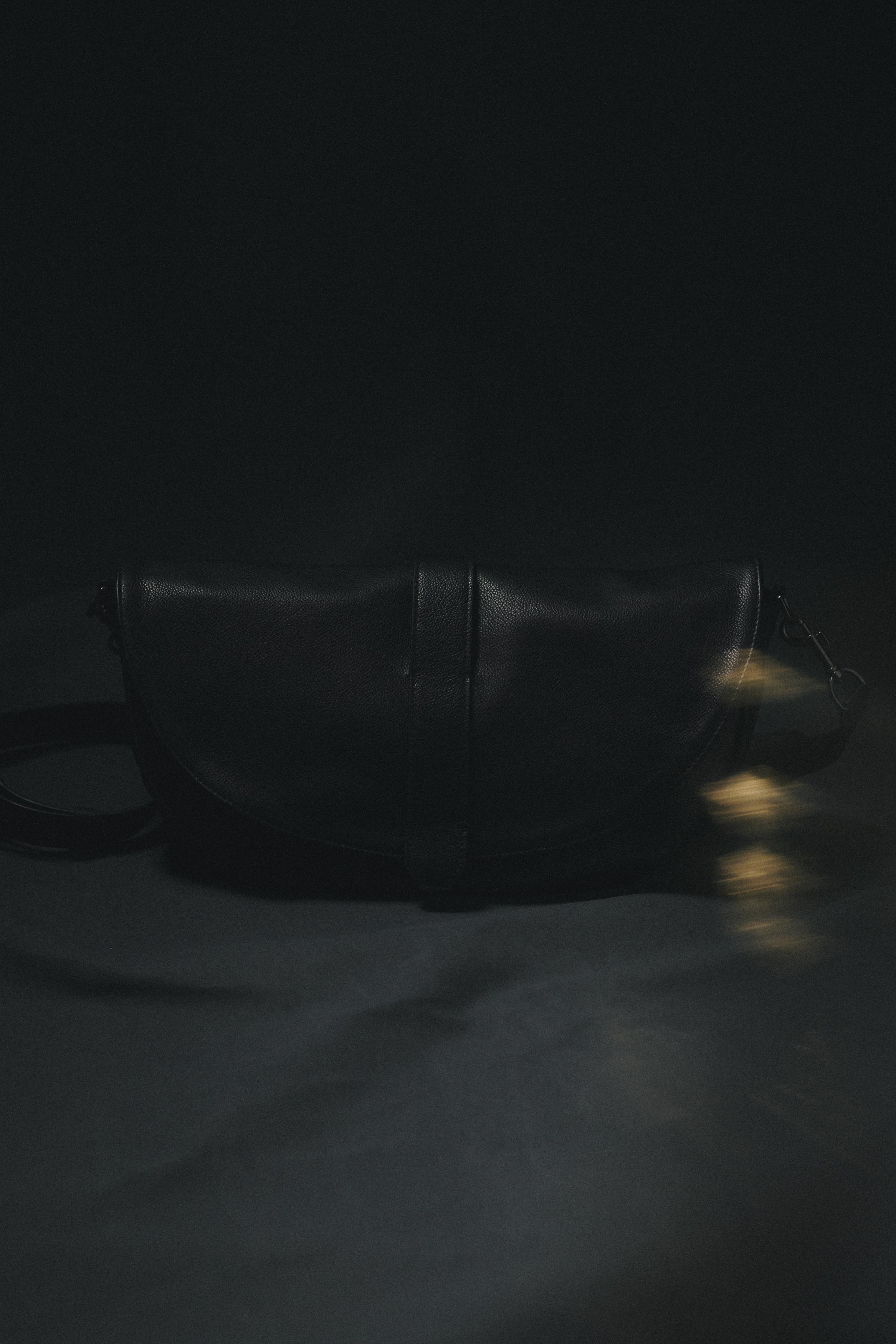 LEATHER CROSSBODY BAG